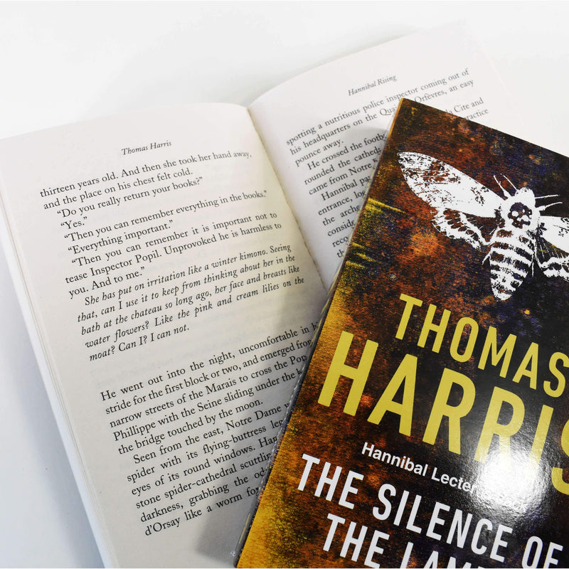 Thomas Harris: Hannibal Lecter Series – 4-Book Collection (Red Dragon, Hannibal, Silence of the Lambs, Hannibal Rising)