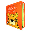 Usborne Touchy-Feely Wild Animals: 4-Book Collection by Fiona Watt (That's Not My Monkey, Tiger, Koala, Kangaroo)