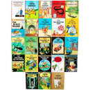 Tintin Complete 23 Books Collection - Paperback Boxed Set by Herge