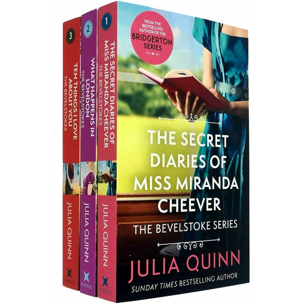 Tom Thorne Novels Bevelstoke Series 3 Books Collection Set By Julia Quinn (The Secret Diaries Of Miss Miranda Cheever, What Happens In London & Ten Things I Love About You)