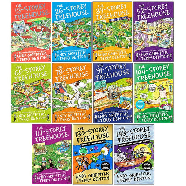 Andy Griffiths’ Treehouse Collection (11 Books Set)