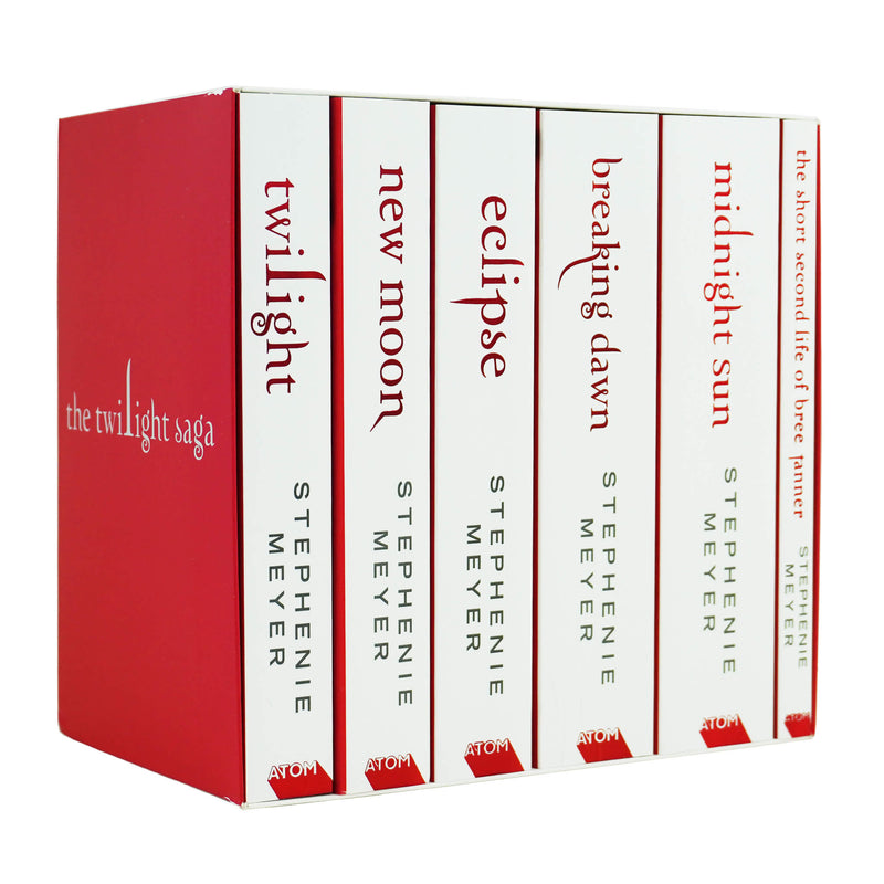 Stephenie Meyer: Twilight Saga 6-Book Collection (White Cover Edition)