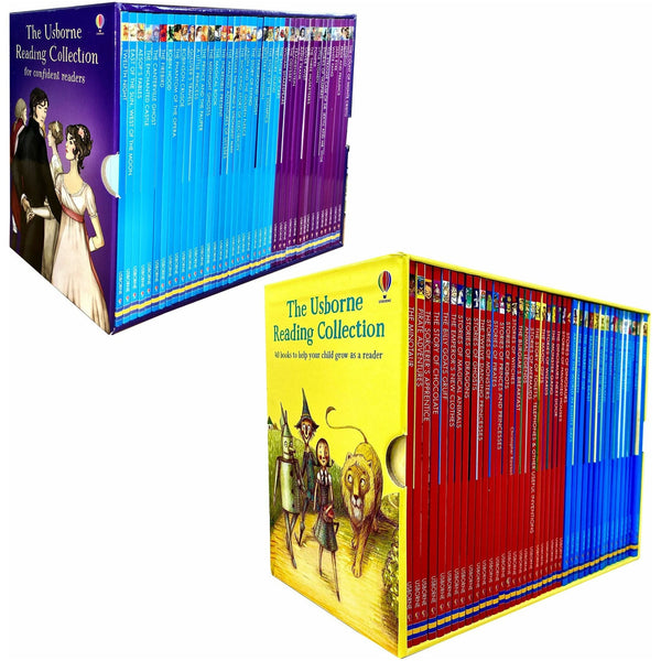 Usborne Young Reading Library: 80 Books Complete School Pack for Ages 5 & 6+