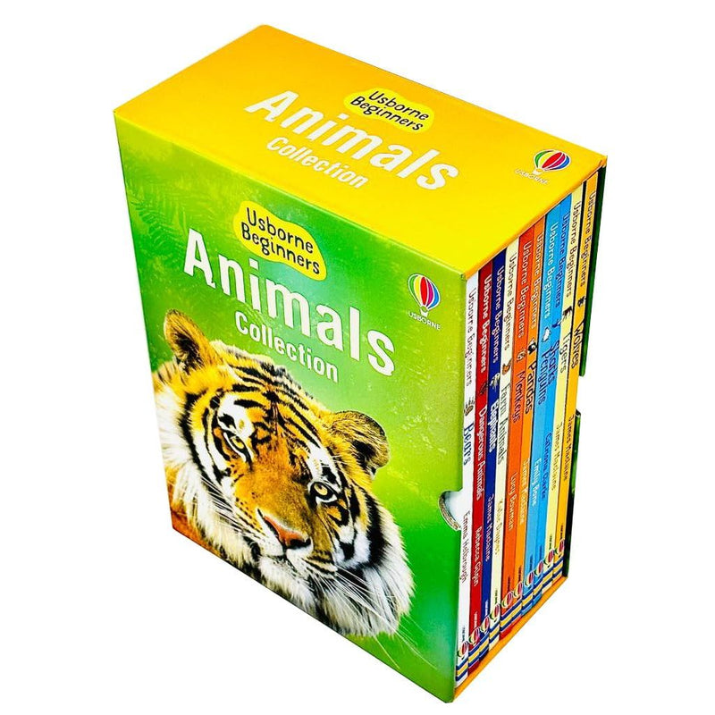 Usborne Beginners Animals Collection 10 Books Box Set - HARDCOVER