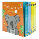 Usborne Touchy-Feely Books That's Not my... Collection 5: 5 Books Set (Train, Koala, Kangaroo, Car, Badger)