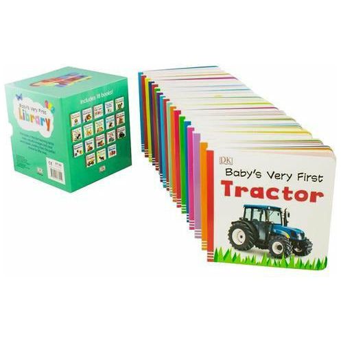 Baby's Very First Library Toddler Early Learning 18 Books Box Set Collection