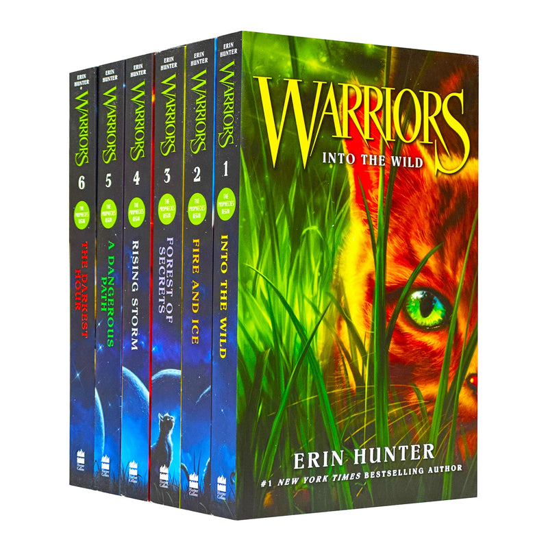 Warrior Cats: The Prophecies Begin Series (Books 1-6) by Erin Hunter