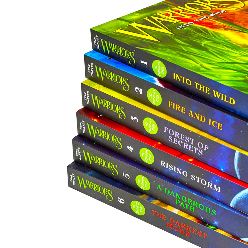 Warrior Cats: The Prophecies Begin Series (Books 1-6) by Erin Hunter