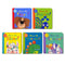 Toddlers Touch and Feel 5-Book Collection (Dinosaurs, Llama, Unicorn, Puppy, and Peacock)