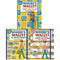 Where’s Wally Travel Collection – 3 Books Set (Games on the Go, Holiday Handbook)