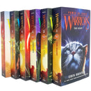 Warriors Series: Power of Three - 6 Books Collection by Erin Hunter (The Sight, Dark River, Outcast, Eclipse, Long Shadows, Sunrise)