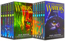 Warrior Cats Series 1 and 2 – The Prophecies Begin and The New Prophecy by Erin Hunter – 12 Books Set