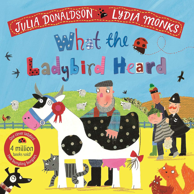 What the Ladybird Heard Series 5 Books Collection Set by Julia Donaldson and Lydia Monks