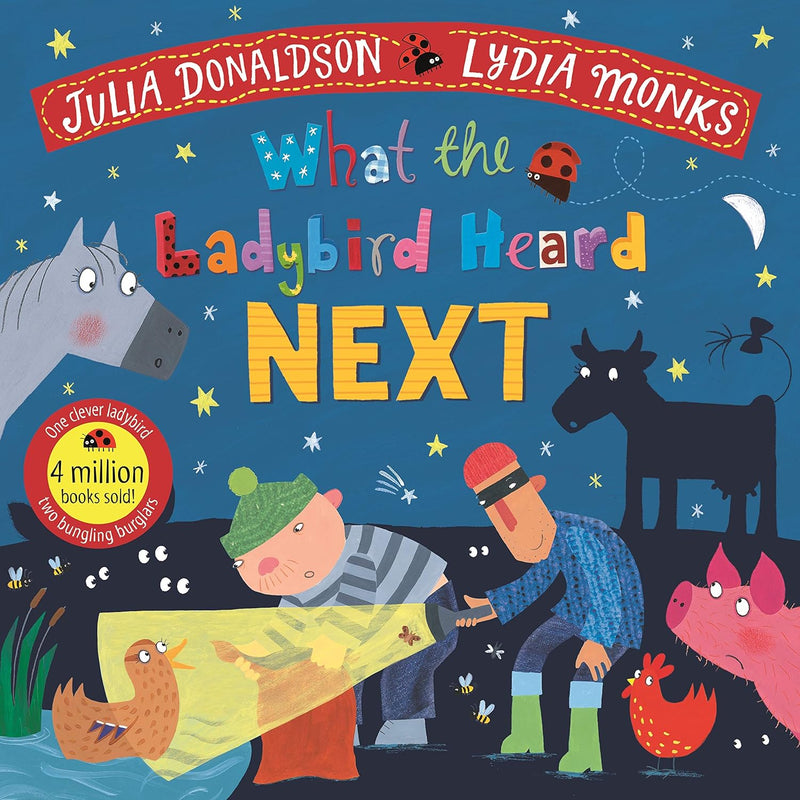 What the Ladybird Heard Series 5 Books Collection Set by Julia Donaldson and Lydia Monks