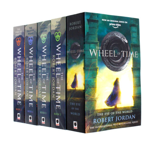 Robert Jordan's Wheel of Time Collection – 5 Books Set (Books 1-5: Eye of the World)