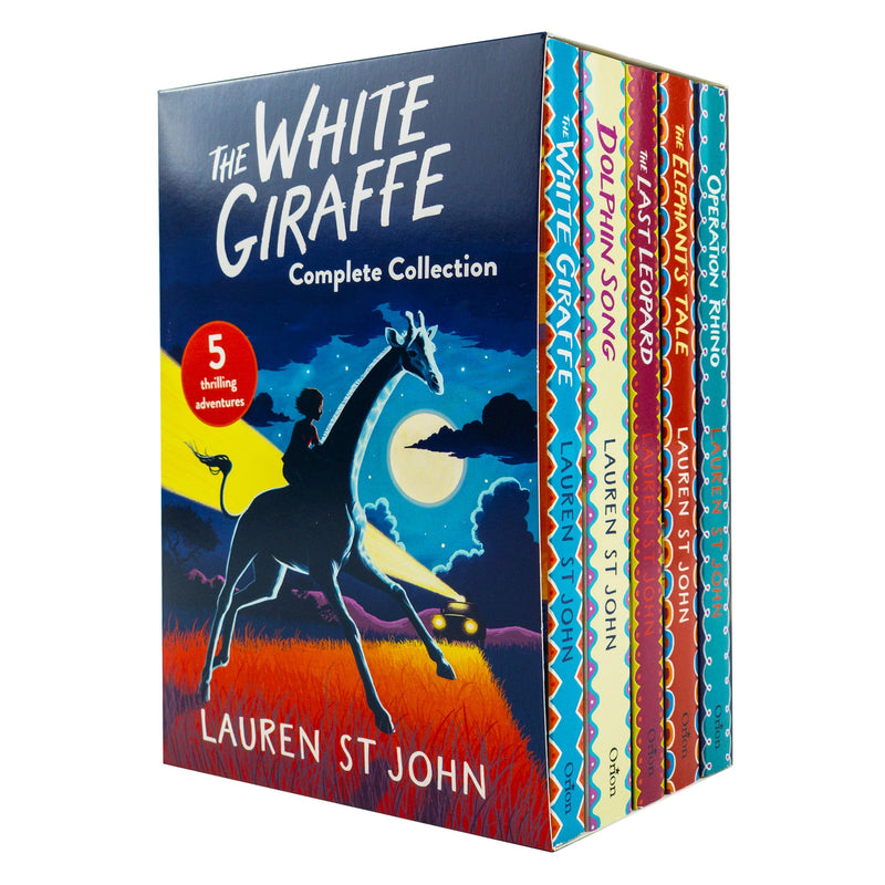 White Giraffe Series: 5-Book Box Set by Lauren St. John (Dolphin Song, The Last Leopard, and more)