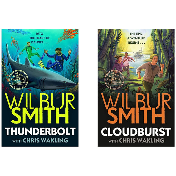 Jack Courtney Adventures Series: 2-Book Collection by Wilbur Smith (Cloudburst & Thunderbolt)