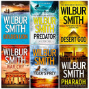 Wilbur Smith Collection: 6-Book Set (Golden Lion, Predator, Desert God, War Cry, The Tiger's Prey, Pharaoh)