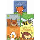 Usborne That's Not My Wildlife: 5-Book Set (Touchy-Feely Board Books)