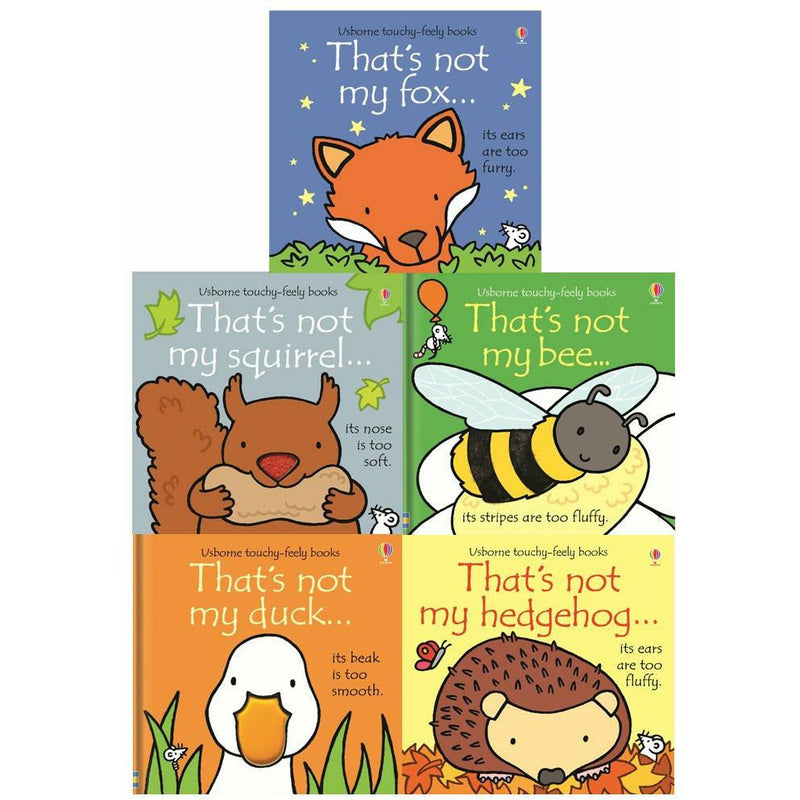 Usborne That's Not My Wildlife: 5-Book Set (Touchy-Feely Board Books)