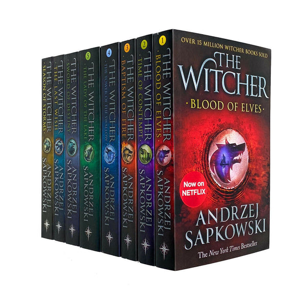 The Witcher Series by Andrzej Sapkowski – 8 Books Collection Set (Including The Last Wish)