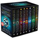 Andrzej Sapkowski: Witcher Series - 8-Book Collection Set (Includes Season of Storms and The Last Wish - Netflix Edition)