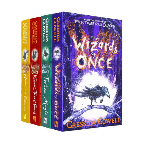 The Wizards of Once Series - 4-Book Collection (The Wizards of Once, Twice Magic, Knock Three Times, Never and Forever)