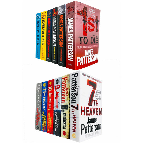 Women's Murder Club: 12 Books Collection Set by James Patterson (Books 1 - 12)