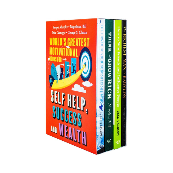 World’s Greatest Motivational Books 4-Book Collection (Self Help, Success, Wealth)