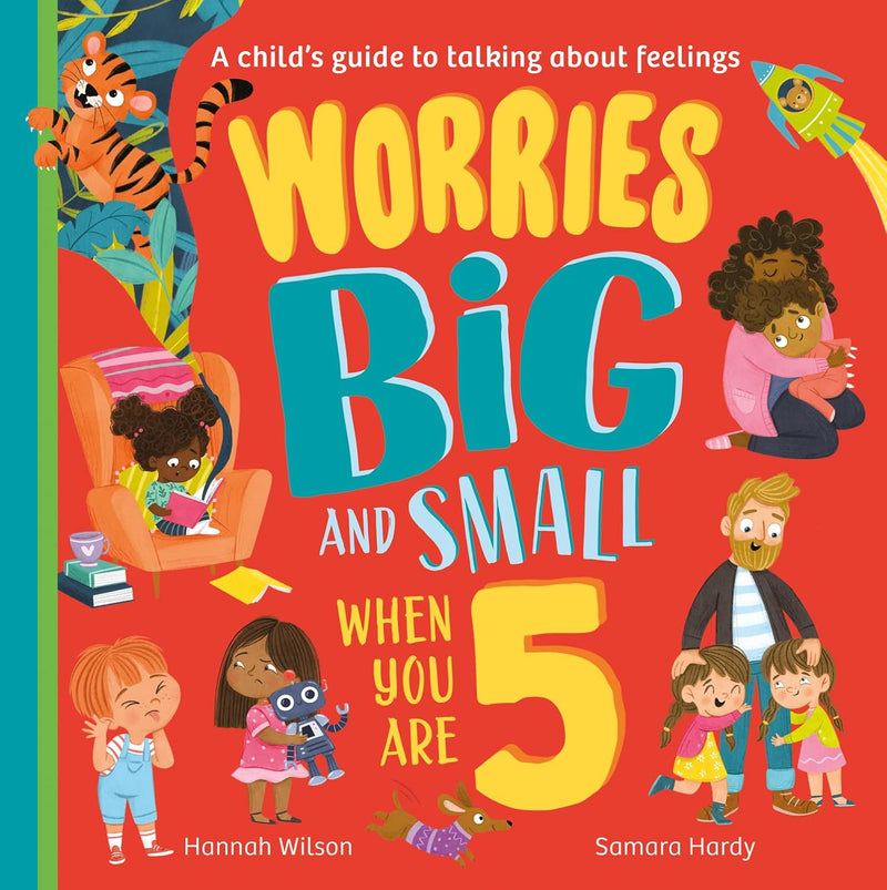 Worries Big and Small 4 Books Collection Set (Ages 5-8) by Hannah Wilson, Samara Hardy