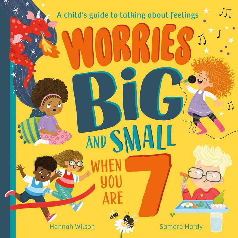 Worries Big and Small 4 Books Collection Set (Ages 5-8) by Hannah Wilson, Samara Hardy