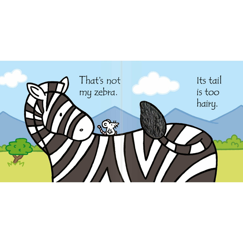 Usborne "That's Not My Zebra" (Touchy-Feely Board Book)