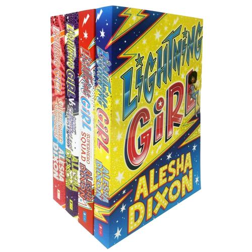 Alesha Dixon's Lightning Girl: 4 Books Collection (Including Lightning Girl and Superhero Squad)