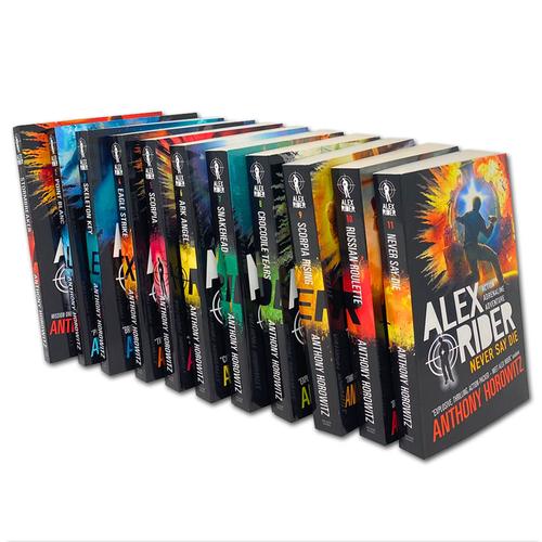 Alex Rider Series by Anthony Horowitz: 11-Book Box Set