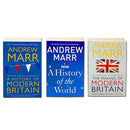 Andrew Marr Collection: 3-Book Set (A History of Modern Britain, The Making of Modern Britain, A History of the World)