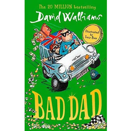 David Walliams: 4-Book Collection (Gangsta Granny Strikes Again, Bad Dad, SPACEBOY, Code Name Bananas)