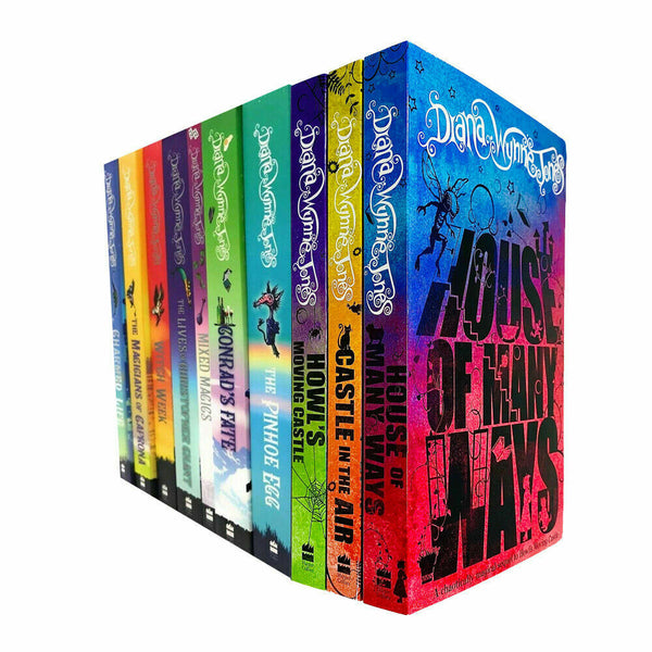 Chrestomanci Series & Howl's Moving Castle Series: 10-Book Collection by Diana Wynne Jones