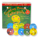 The Crunching Munching Caterpillar and Other Stories Collection 10 Books &amp;CDs Set