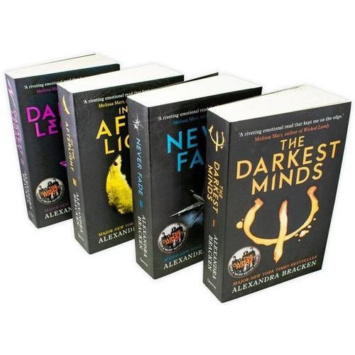 The Darkest Minds Series by Alexandra Bracken: 4 Books Collection (The Darkest Minds, Never Fade, In the Afterlight, The Darkest Legacy)