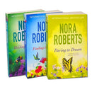 Nora Roberts Dream Trilogy Collection 3 Books Set (Daring To Dream, Holding The Dream, Finding The Dream)