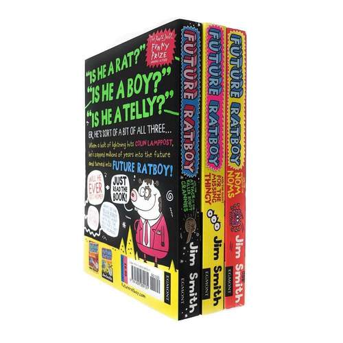 Future Ratboy Series: 3 Books Collection Set (The Invasion of the Nom Noms, The Quest for the Missing, and more)