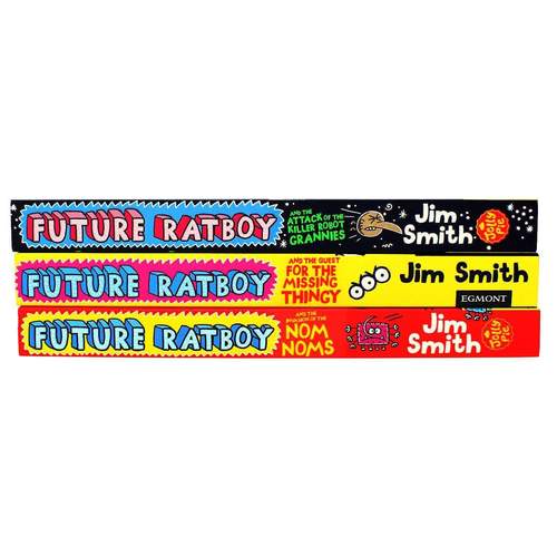 Future Ratboy Series: 3 Books Collection Set (The Invasion of the Nom Noms, The Quest for the Missing, and more)