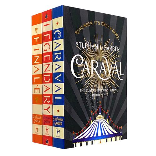 Caraval Series – 3 Books Set by Stephanie Garber (Caraval, Legendary, Finale)