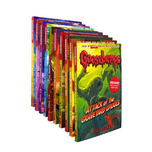 Goosebumps Horrorland Series: 10 Books Collection Set by R.L. Stine (Classic Covers, Set 2)