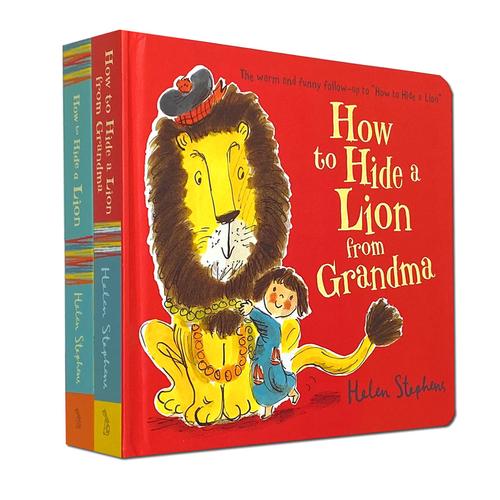 Helen Stephens 2-Book Collection (How to Hide a Lion, How to Hide a Lion from Grandma)