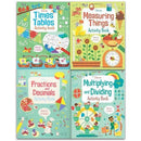 Usborne Maths Activity Collection 4 Books Set - books 4 people