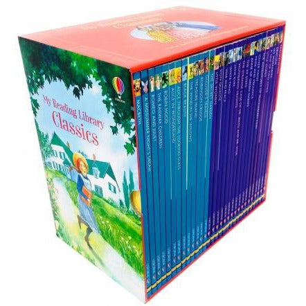 Usborne My Reading Library Classics 30 Books Box Set Collection Age 7+ - New Version