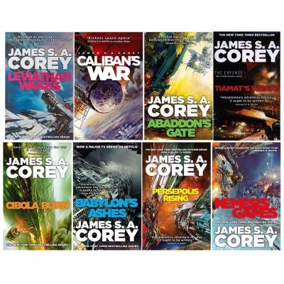 James S A Corey Expanse Series 8 Books Collection Set - books 4 people