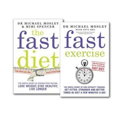 The Fast Diet And Fast Exercise 2 Books Collection Set - books 4 people