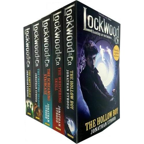 Lockwood & Co Series: 5-Book Collection by Jonathan Stroud (Includes The Screaming Staircase and The Whispering Skull)